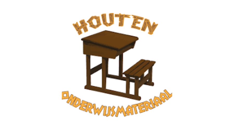 houten onderwijismateriaal logo